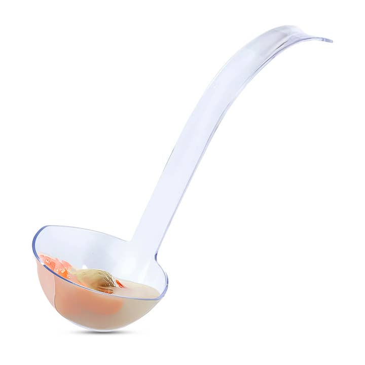 Clear Plastic Punch Ladle Serving Soup Gravies And Sauces for wholesale by HomeyGear