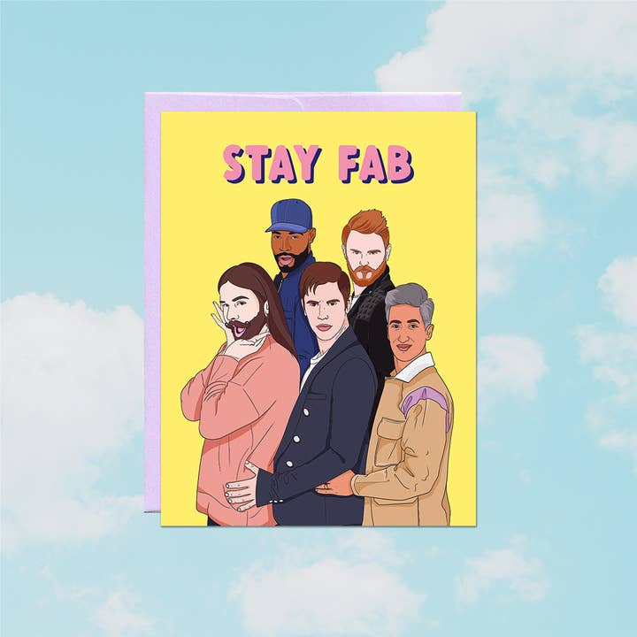 Party Mountain Paper co. - Wholesale Everyday Greeting Card - Stay Fab | Last Chance