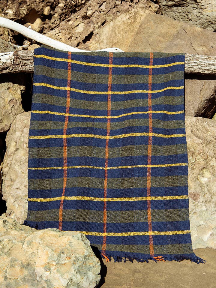 Pacific Plaid - RECYCELTE DECKE - Western Style Karo-Decke für den Großhandel von Sundream