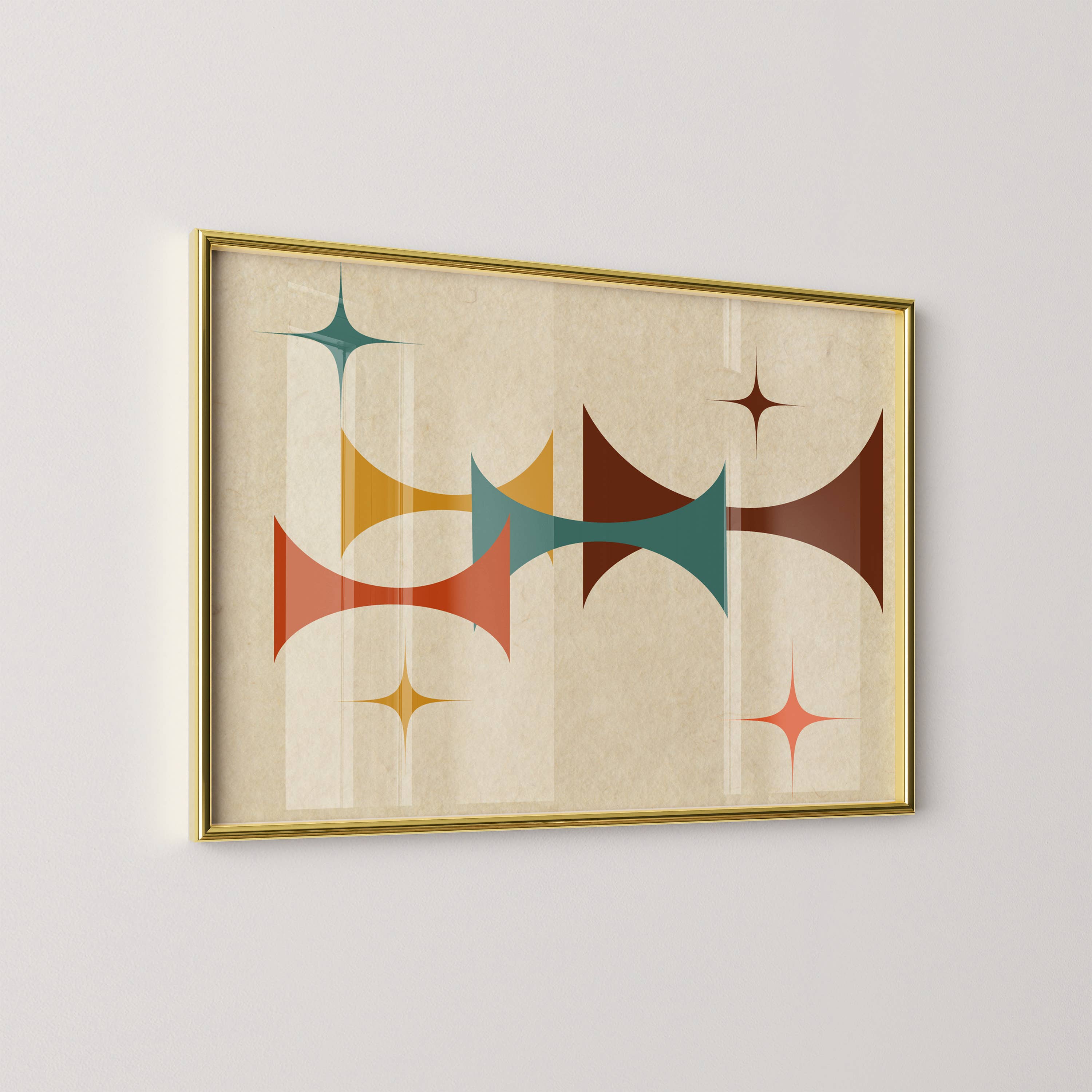 GiGi Thomas Designs - Wholesale Art Print - Mid Century Modern Print1