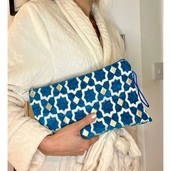 Moroccan Natural bazaar - Wholesale Makeup/Cosmetic Bag - Moroccan Ziliji Make Up bag, Cosmetic bag, Travel Toiletry3