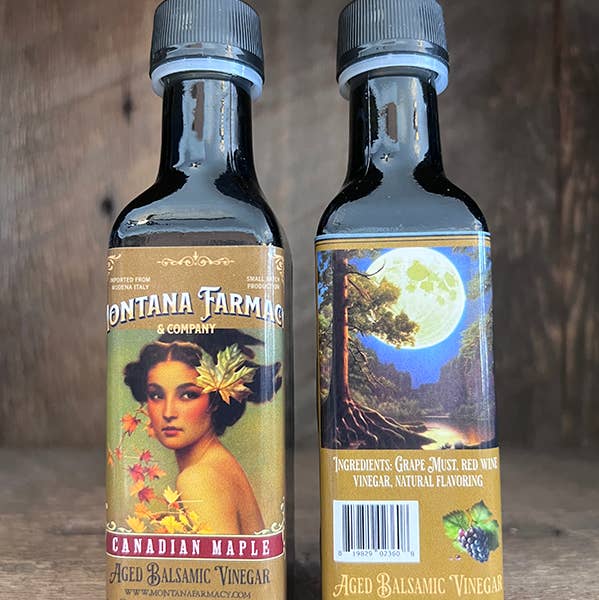 Montana Farmacy - Wholesale Vinegar - Canadian Maple Aged Balsamic Vinegar Art Nouveau 100ml