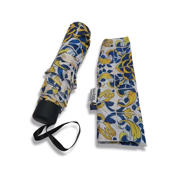 Terra Lusa - Wholesale Umbrella - Unisex - Umbrella Tile Century XVII Camellia
