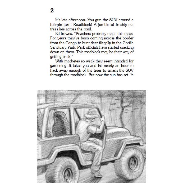 Choose Your Own Adventure - Wholesale Book - Kids - Search For The Mountain Gorillas, Children's Book