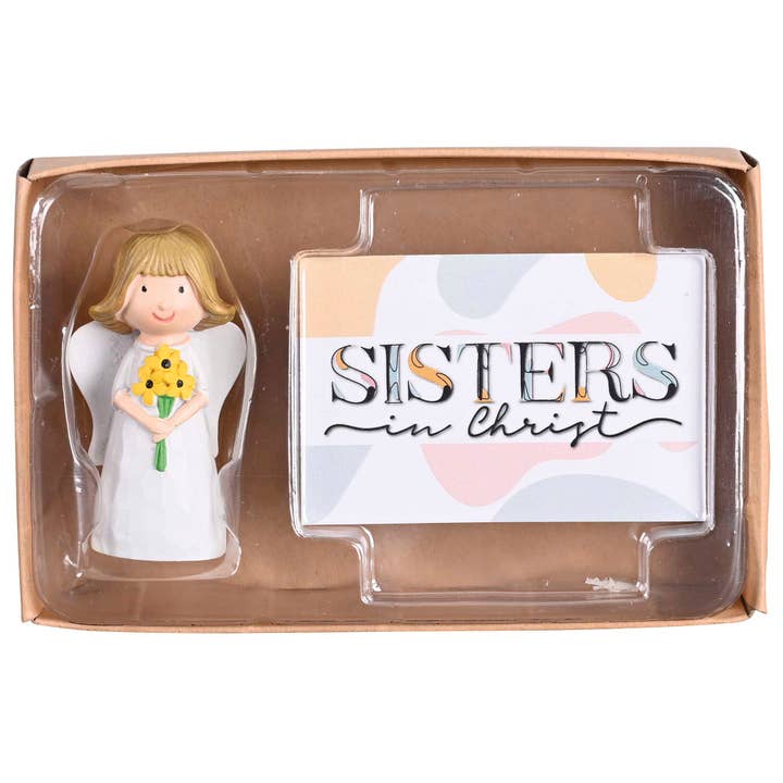 Engelsfigur Schwestern in Christus für den Großhandel von Magnolia