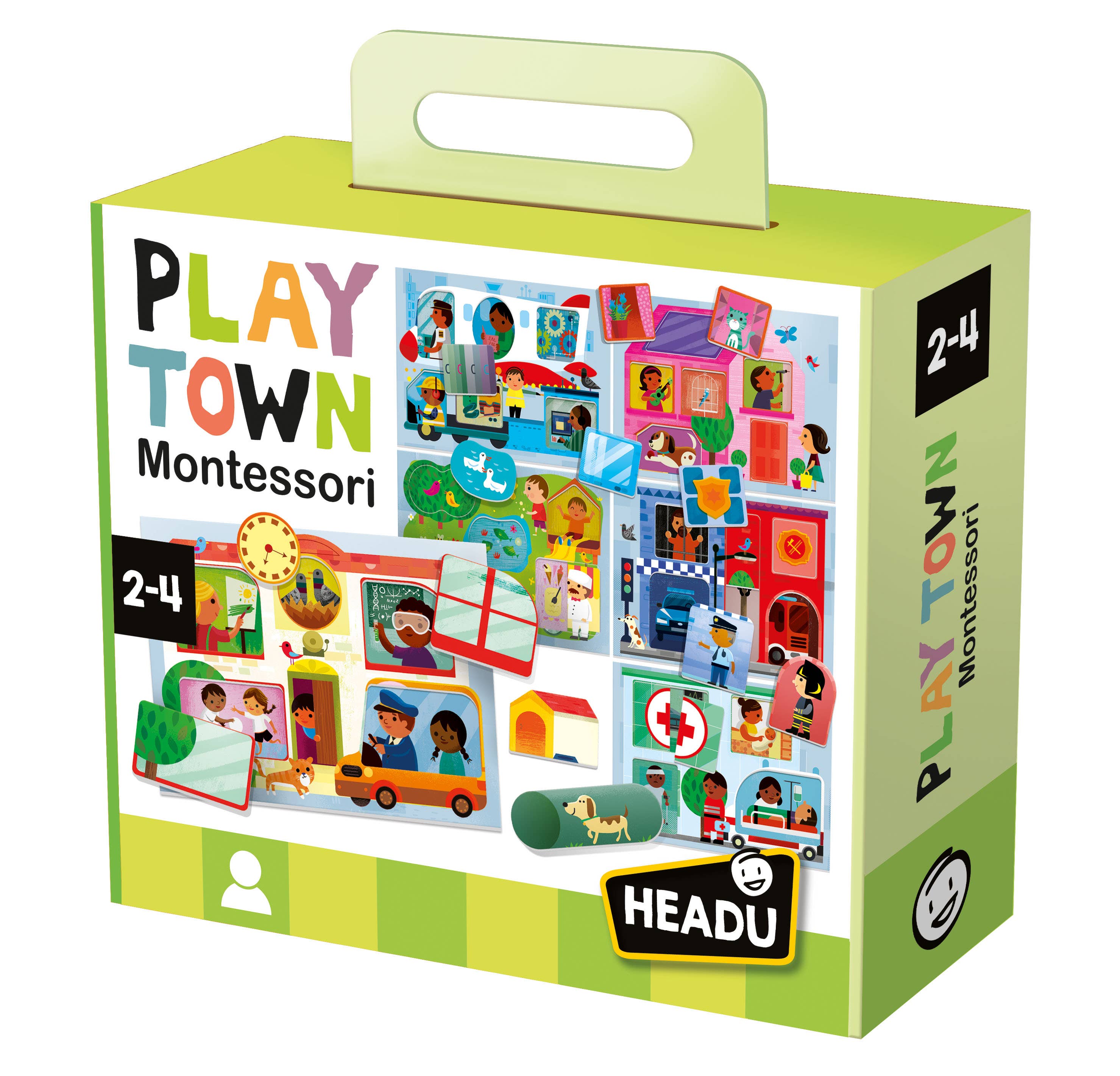 Headu USA - Wholesale Toy Set - Kids - Play Town Montessori - Educational Toy for Toddlers