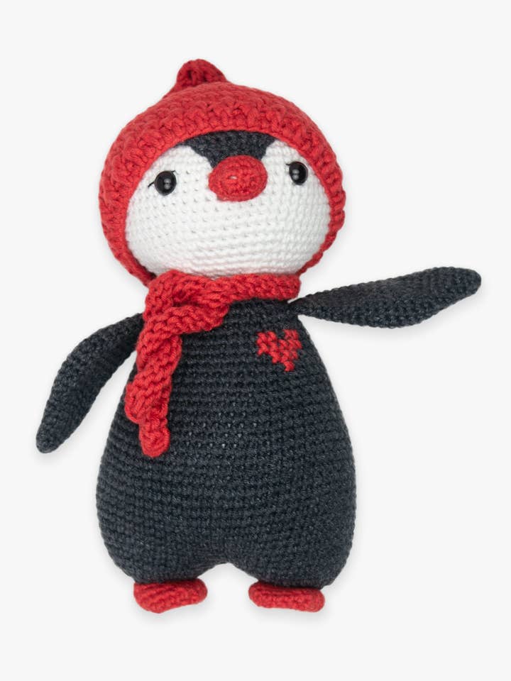 Häkelpuppe/Mumble der Pinguin für den Großhandel von Moylings