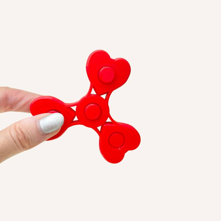 HeartSpin PopBack por atacado de Flexi Fidgets Co. Ltd