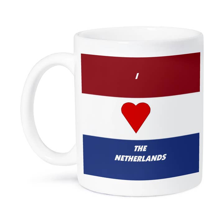 3dRose – Großhandel Kaffeebecher – 3dRose, Ich liebe die Niederlande, Tasse8