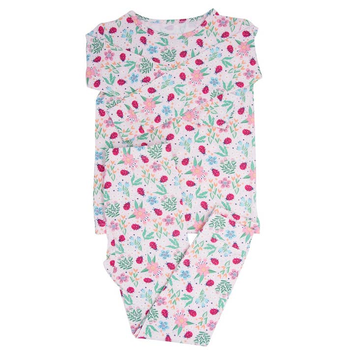 Pijama Big Kid - Ladybug Garden para venta al por mayor de Sweet Bamboo