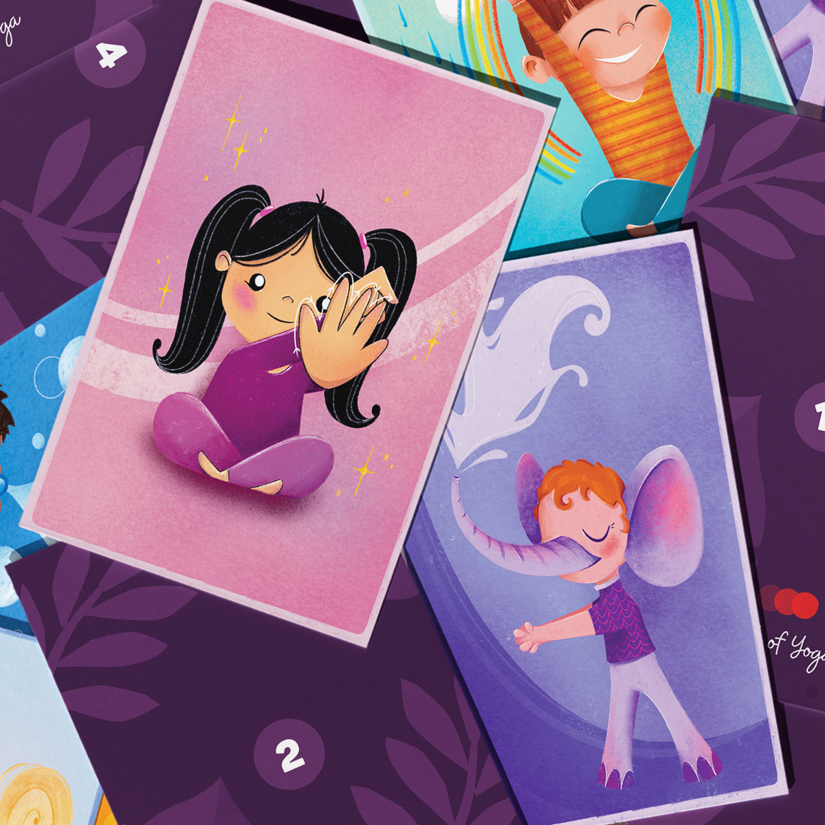 Full of Yoga - Wholesale Learning Cards - Kids & Baby - Ademhalingsoefeningen Kaartenset voor Kinderen – Spelenderwijs tot Rust1