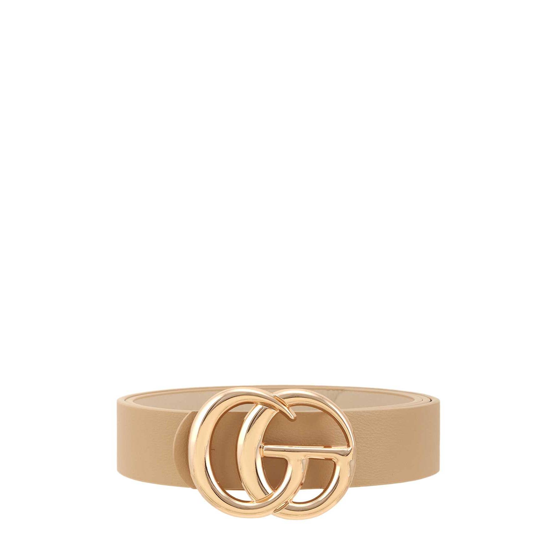 Pink Irene Wholesale - Wholesale Belt - Women's - Classic Faux Leather Belt with GO Buckle7