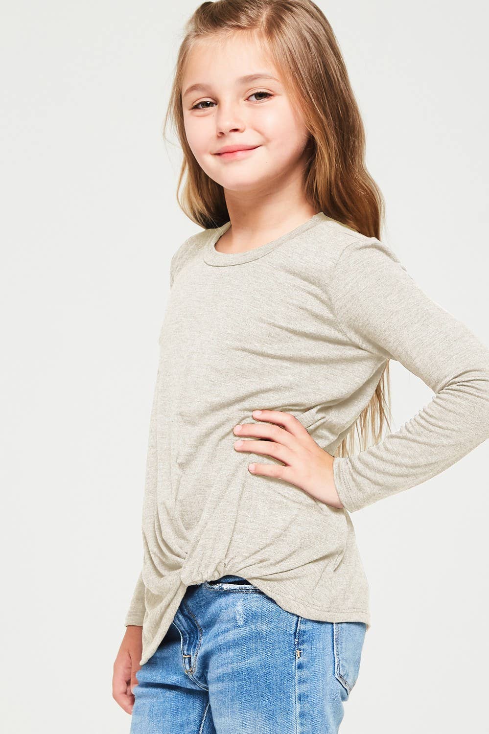 Good Girl - Vente T-shirt – enfant - T-shirt à manches longues à nœud torsadé16