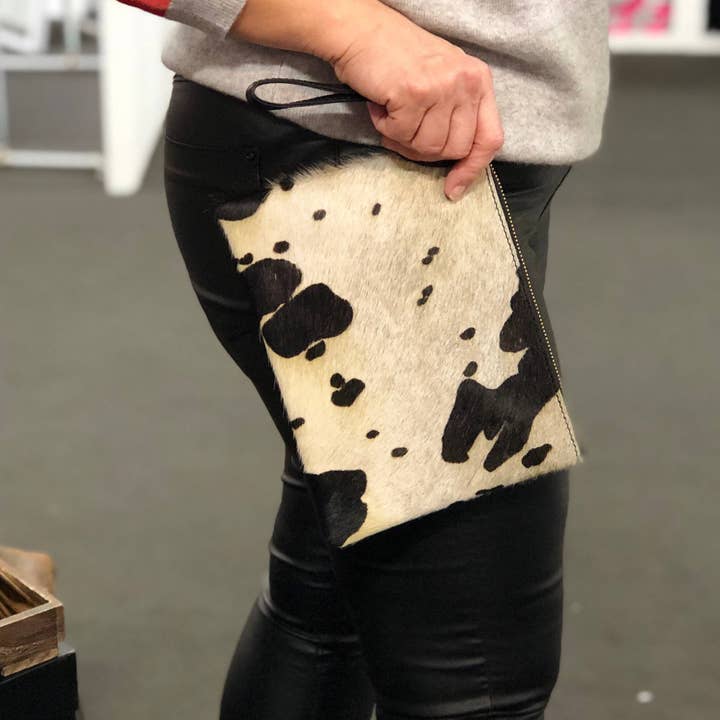 Braccialetto da polso in vera pelle Pony Hair #LB601 Cow per la vendita all'ingrosso da parte di Hydestyle London