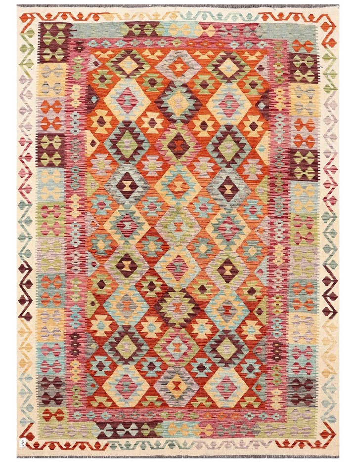 Maimana Afghanistan Kilim Rug - 287 x204 cm for wholesale by Imaco Rugs