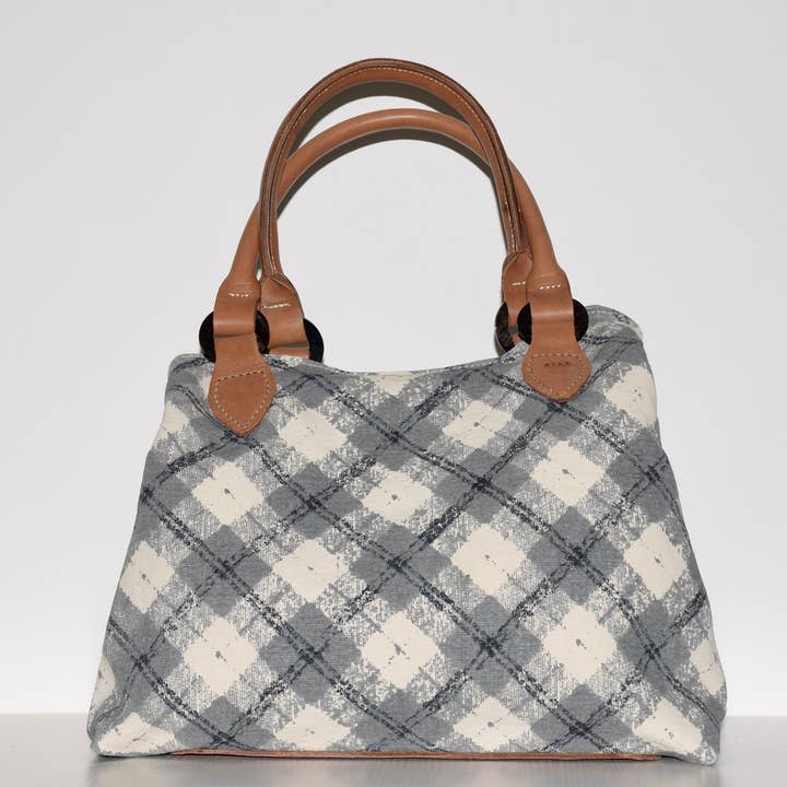 Azul Bolso azul Amphora Madras de venta al por mayor en Faire