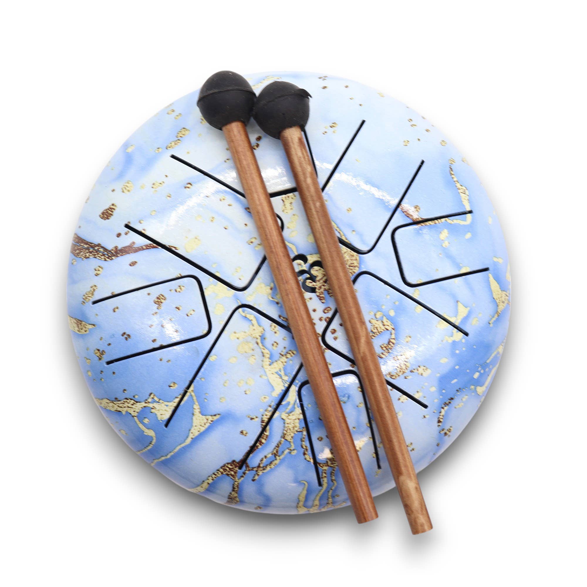 Ancient Wisdom - Wholesale Musical Instrument - Steel Tongue Drum Blue Sky OM - 18cm0