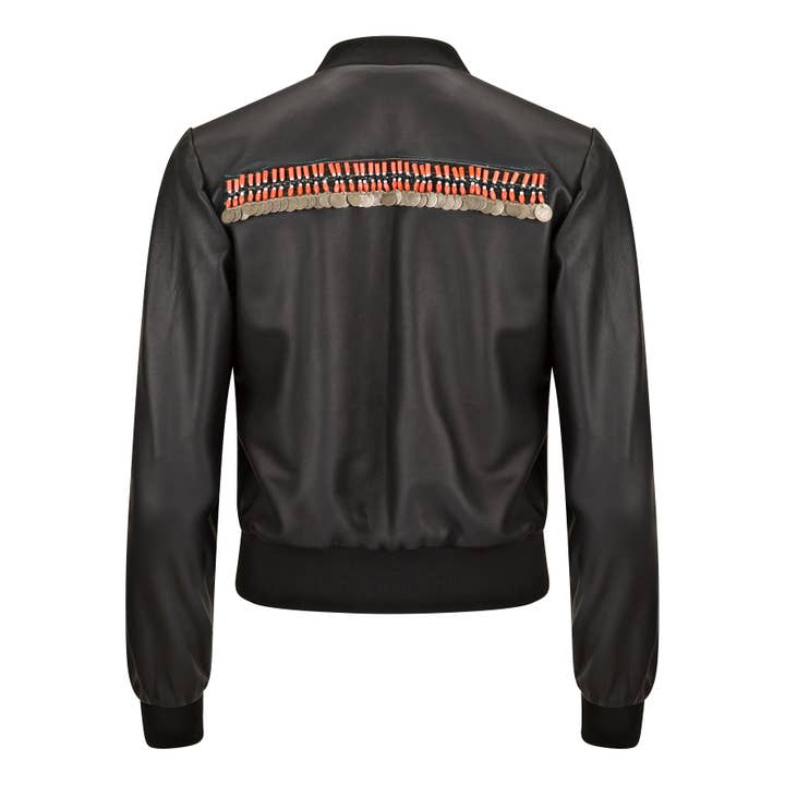 Jewelled Biker Jacket for wholesale by Boutique Kaotique