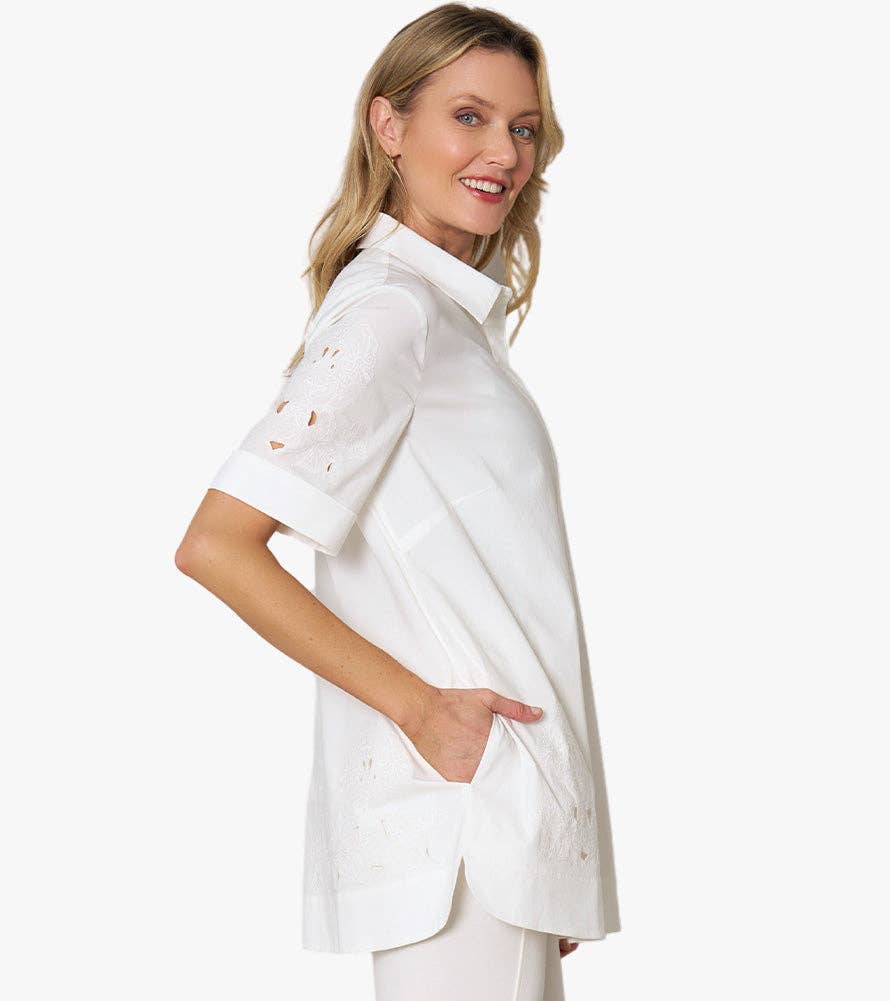 Stella Carakasi - Wholesale Button Down Shirt - Women's - Glamtastic Tunic8