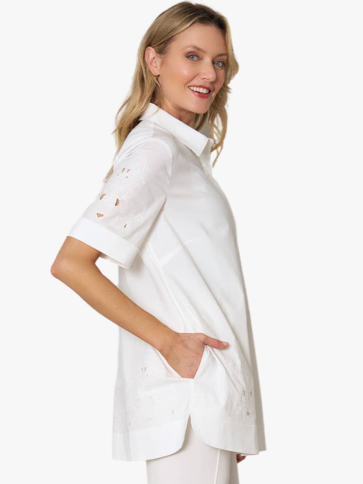Stella Carakasi - Wholesale Button Down Shirt - Women's - Glamtastic Tunic8