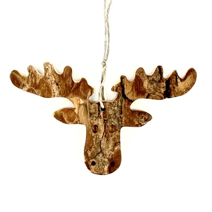 Large Moose Head Ornament for wholesale by Talla Imports