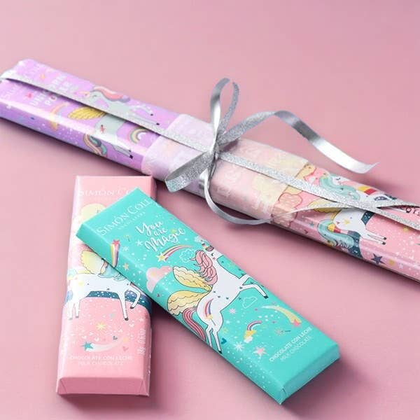 ADG Diffusion - Vendita all'ingrosso Barretta di cioccolato - TAVOLETTA DI CIOCCOLATO UNICORN - Espositore da 12 tavolette3