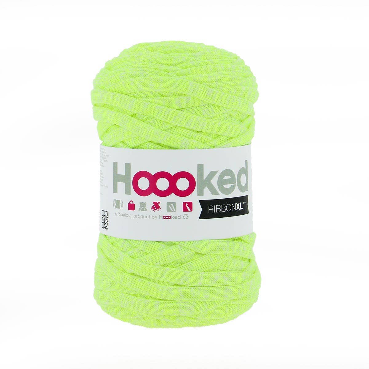 Hoooked Yarns - Venta al por mayor Hilos - Ribbon XL Neon - Hilo neón grueso y vibrante13