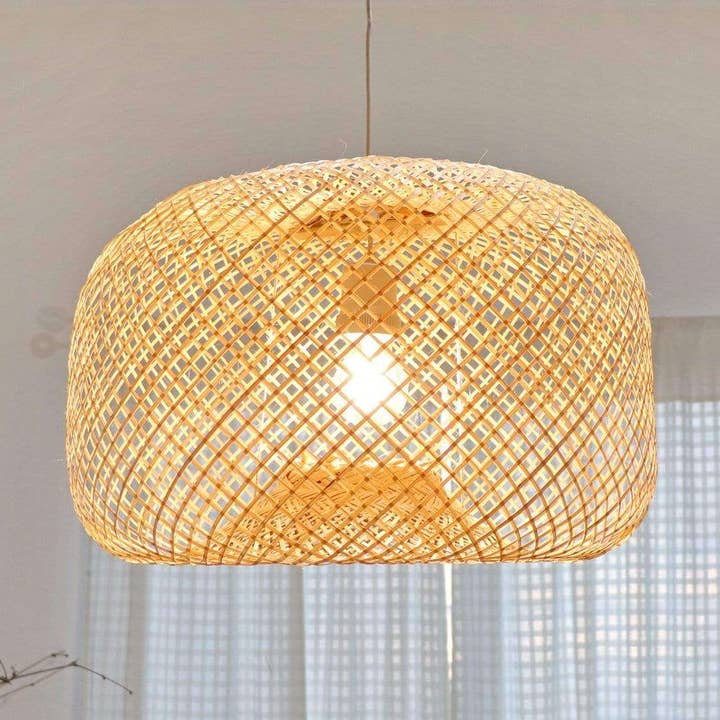 PATTRANAN - Pendelleuchtenschirm aus Bambus für den Großhandel von Thaihomeshop