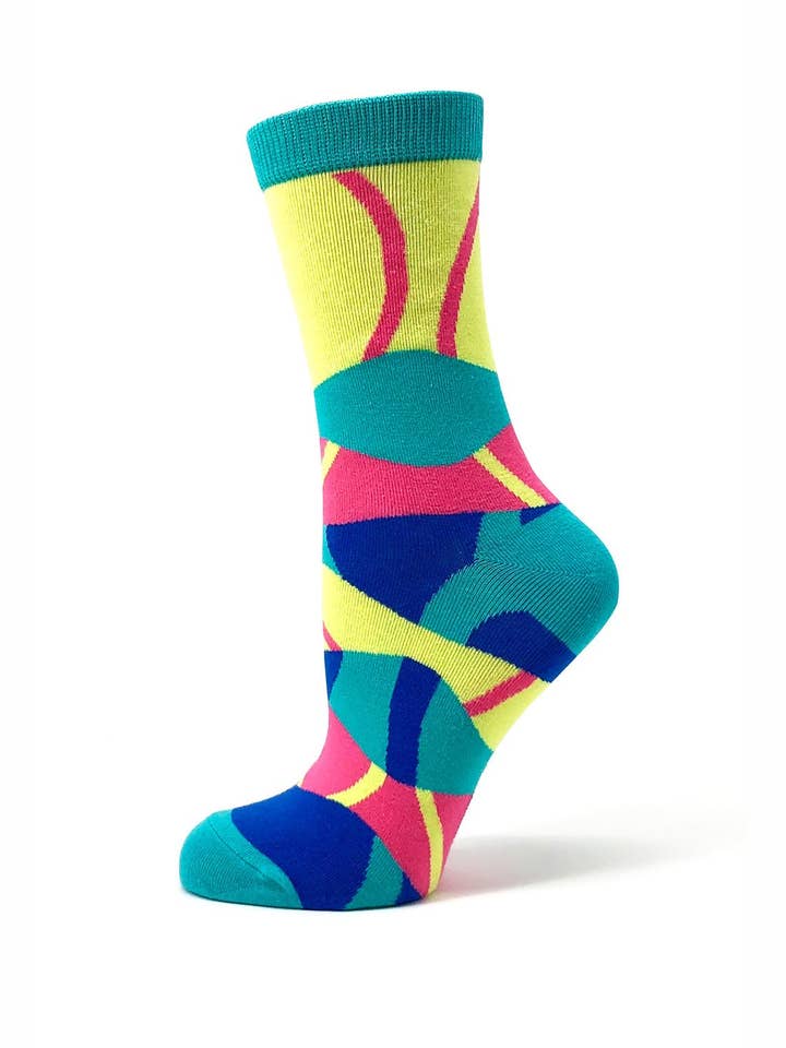 Fabdaz - Wholesale Socks – Women's - F**k You You F..king F**k Ladies' Crew Socks1