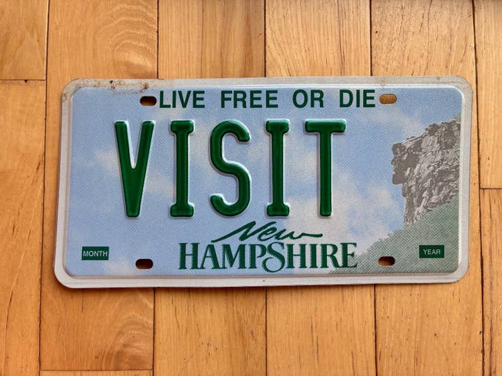 1999 New Hampshire Eksempel Nummerplade - Besøg for engroshandel hos RusticPlates