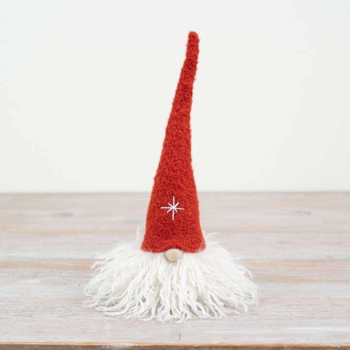 Gonk rojo 22 cm para venta al por mayor de Gainsborough Giftware x Portland Living