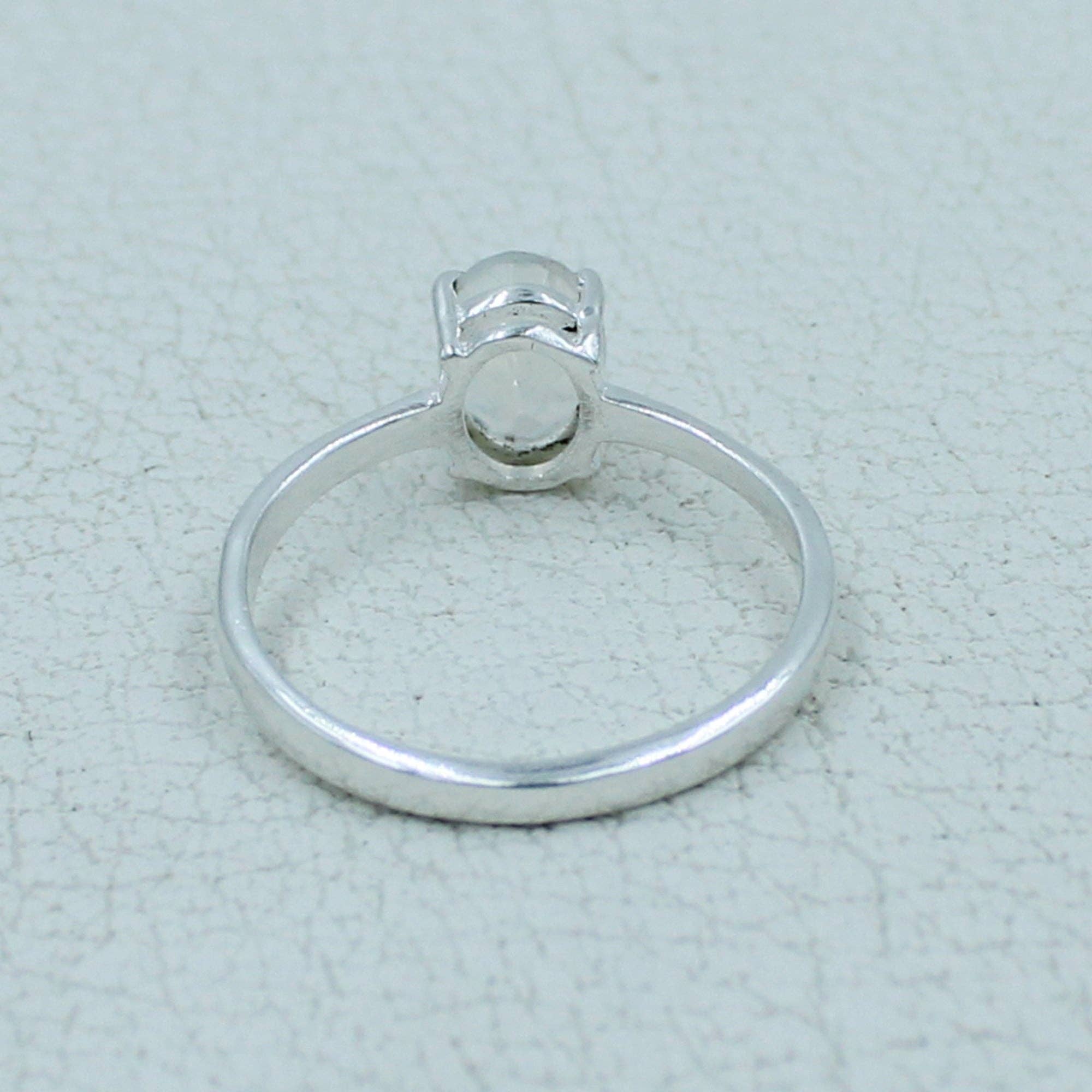 Silvex Jewelry – wholesale Single stone/solitaire ring – Garnet Minimalist Ring 925 Silver Birthstone Gift Jewelry12