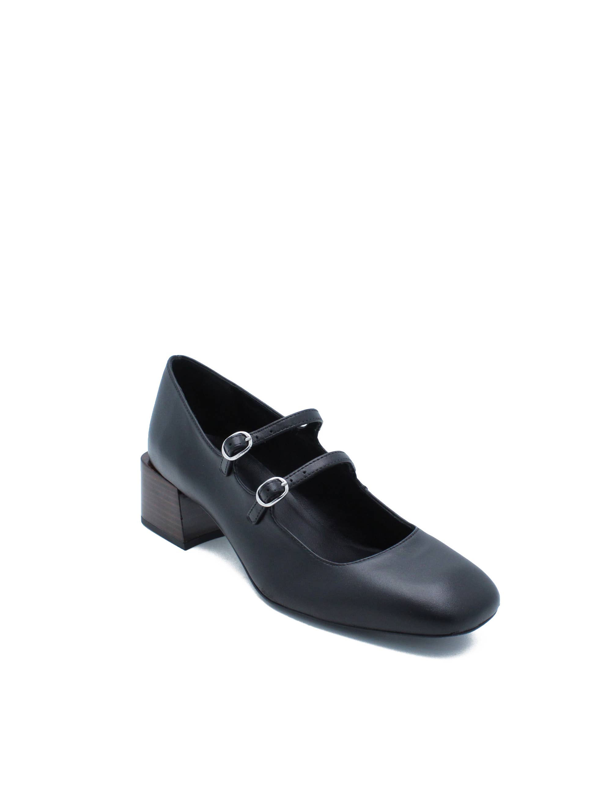 JJ HEITOR SHOES - Wholesale Low Heels - Women's - PARIS BLACK MARY JANE3