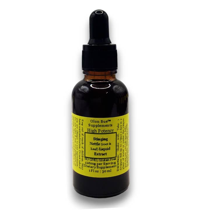 Stinging Nettle Root & Leaf Liquid Extract 1oz for wholesale by Olon Bue