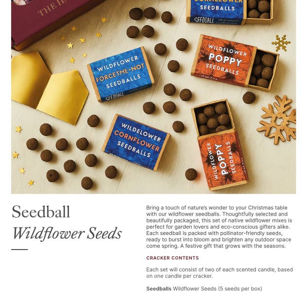 The Handmade Christmas Co. - Wholesale Christmas decoration - Twinkle Bright - Handmade Luxury Christmas Crackers (6pcs)3