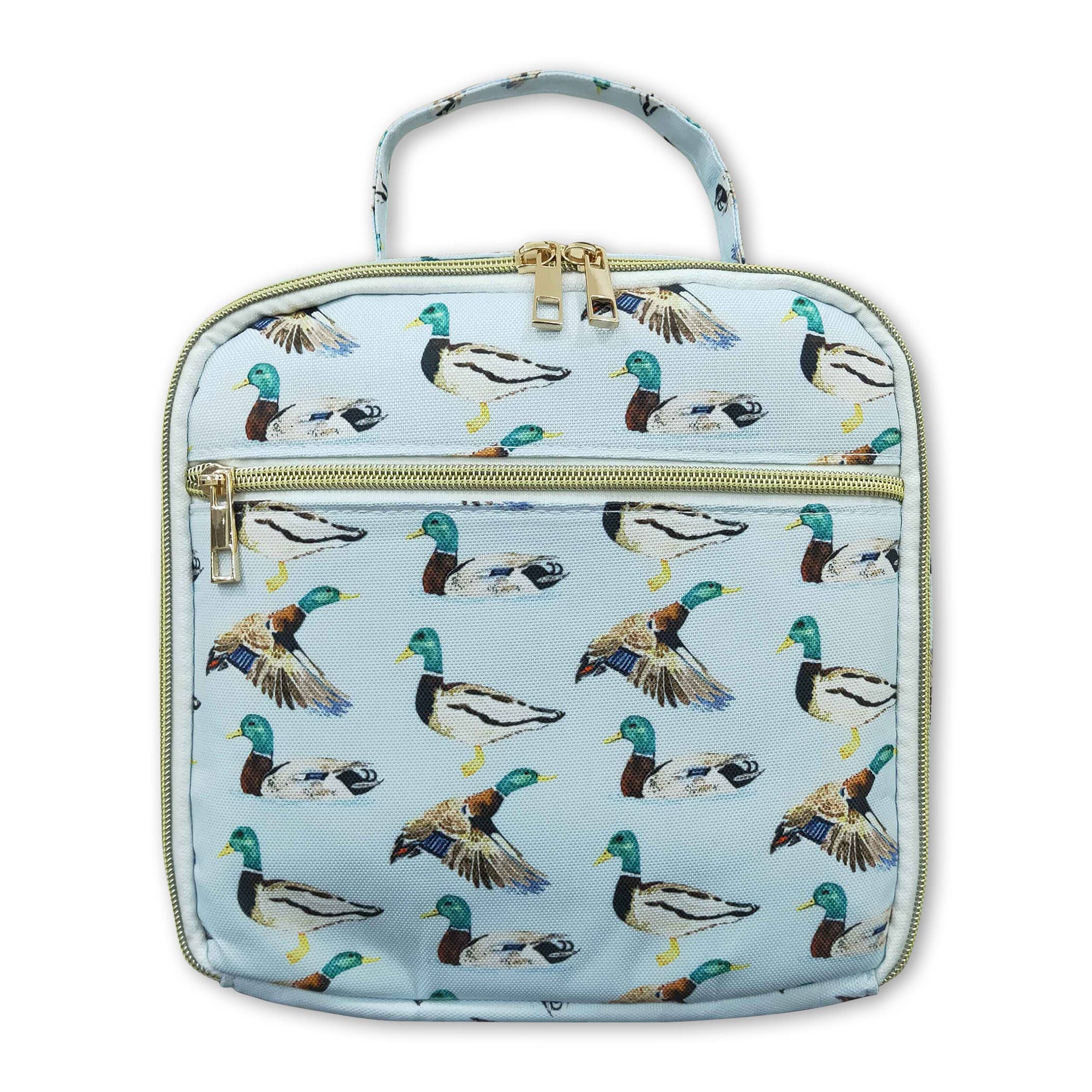 Yawoo Garments - Wholesale Weekender Bag - Kids - Stripe strap duck travel duffel bag5