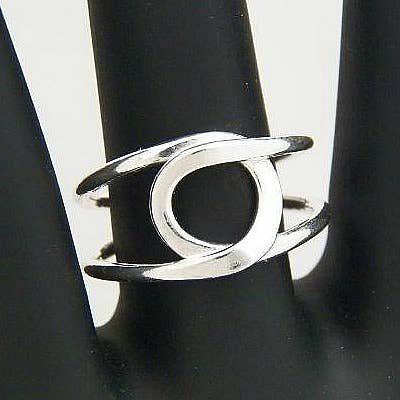 Costello International - Venta al por mayor Anillo de banda/apilable - Anillos de plata Art Deco5