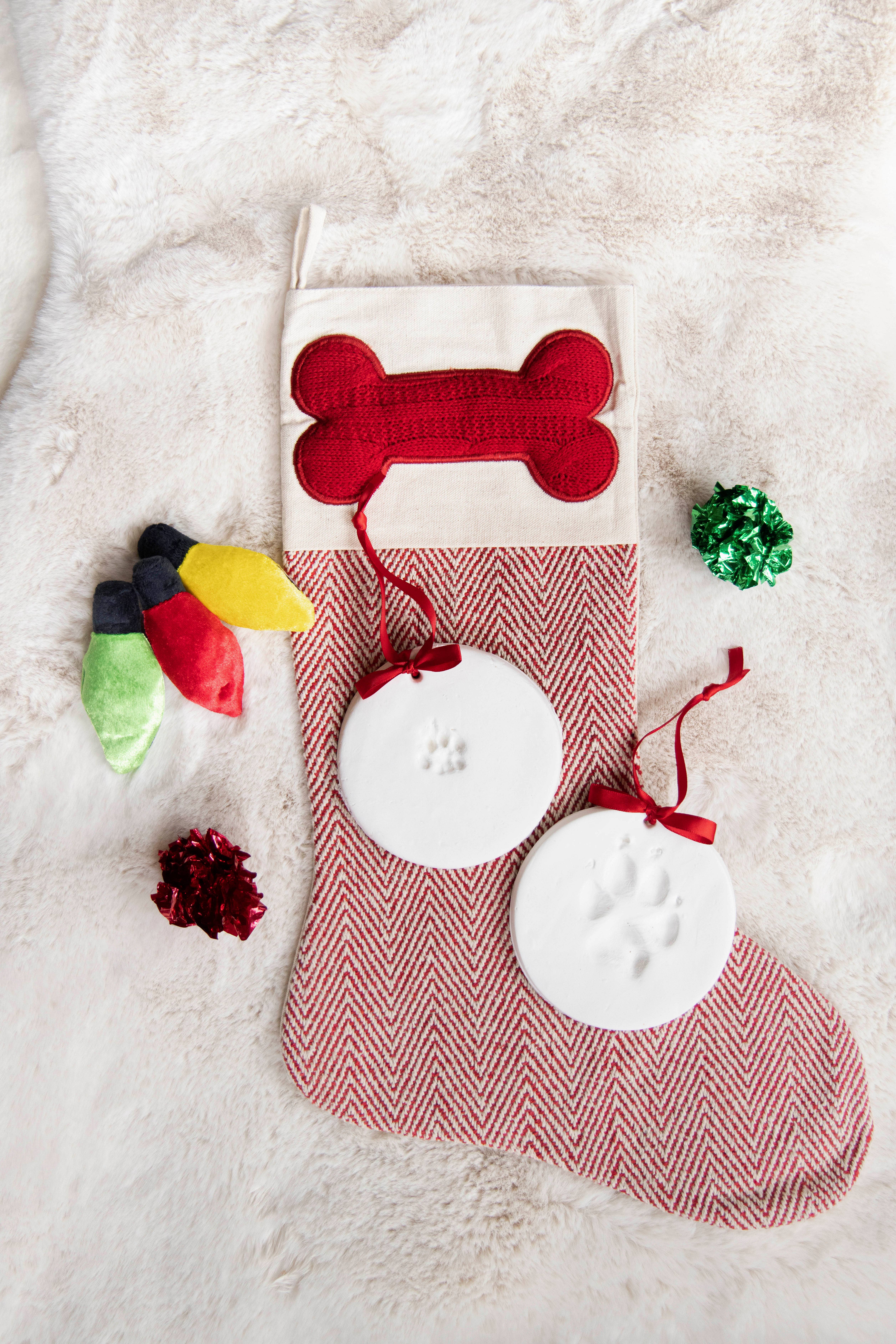 Pearhead - Wholesale DIY Craft Kit - Holiday Pawprints Christmas Ornament Kit, 2 Pack7