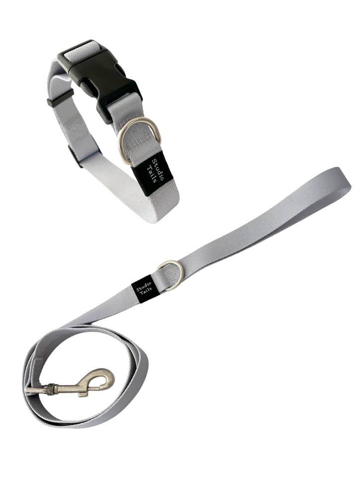 Cool Gray Collar Walk Set for wholesale by Studio Tails