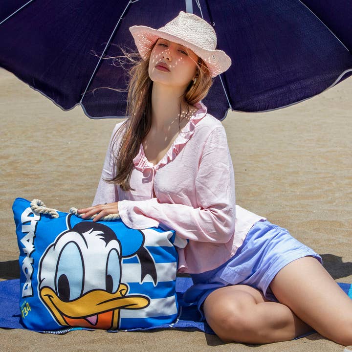 KARACTERMANIA – wholesale Beach bag – Disney Donald Duck Sailor-Soleil Beach Bag, Blue