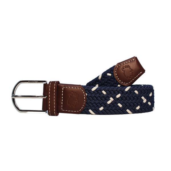 The Vail Woven Elastic Stretch Belt for wholesale by Roostas