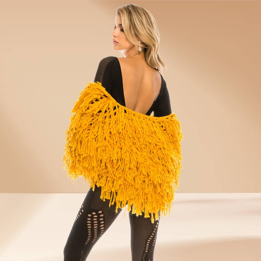 Celystrends - Wholesale Cardigan - Women's - Fringe Shaggy Open Cardigan2