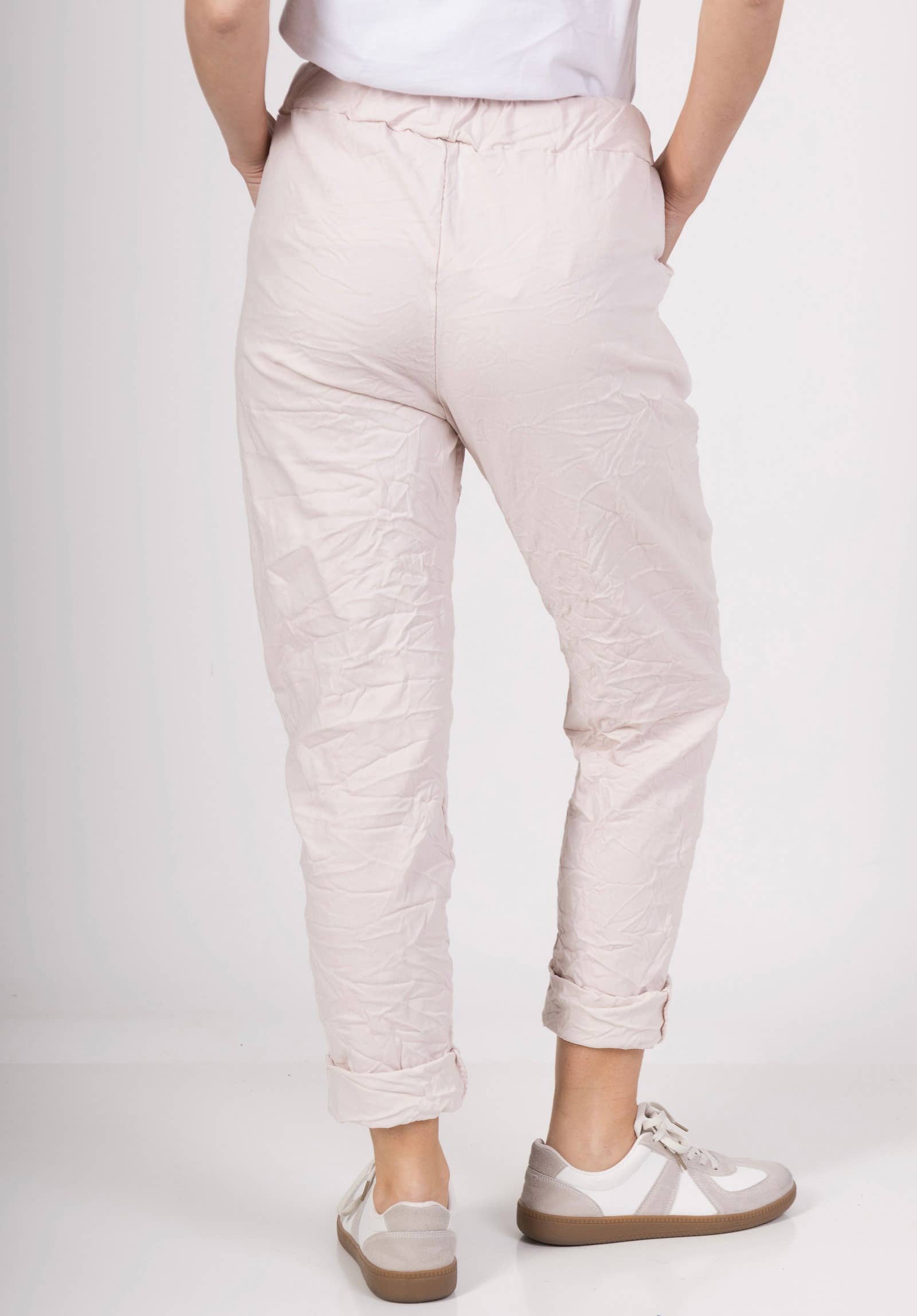 LINEN & COTTON HOUSE – wholesale Pants – Women's – 77312 WRINKLED PANTS WITH LARGE POCKETS58