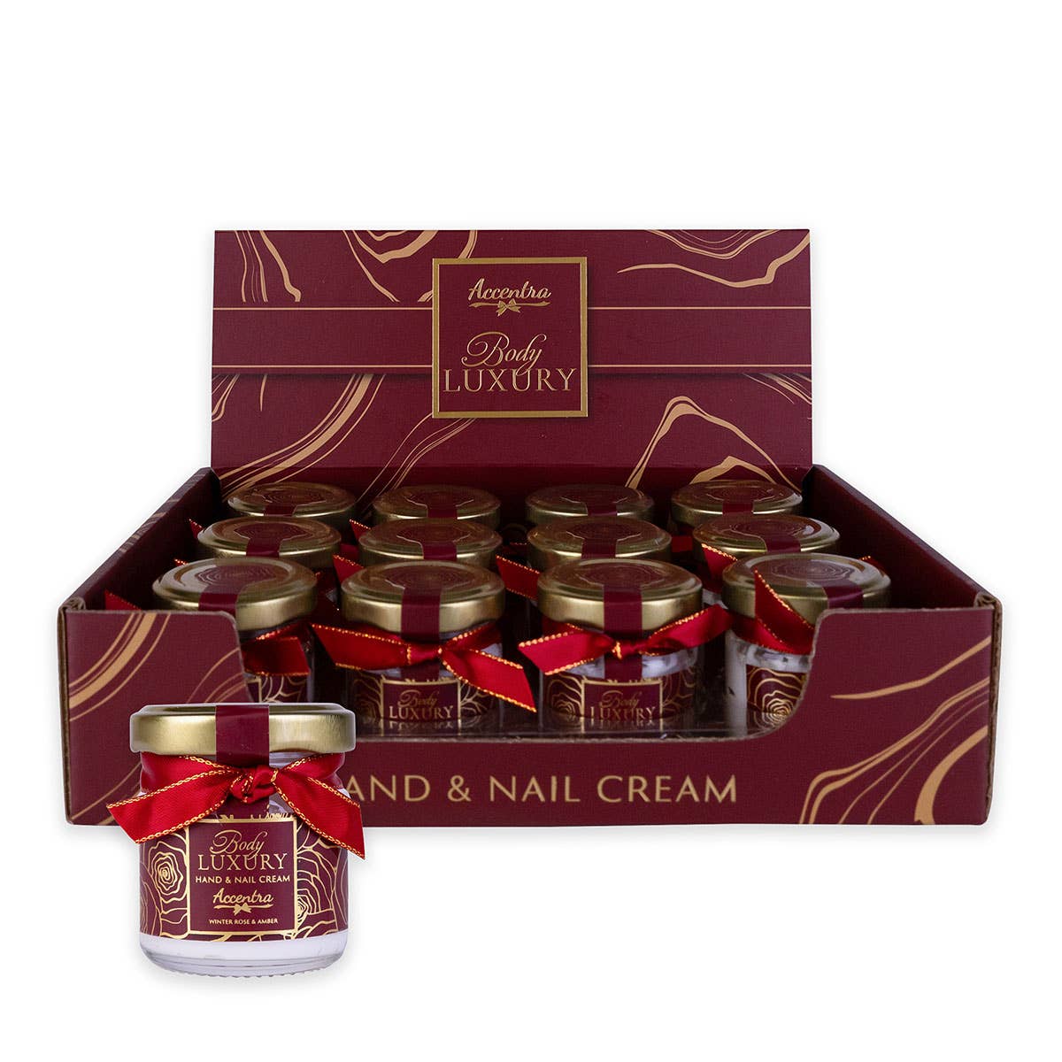 Accentra - Wholesale Hand Cream/Lotion - Body Luxury Winter Rose & Amber Hand and Nail Cream0