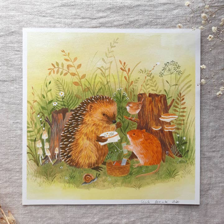 Estampado bordado para venta al por mayor de Cécile Berrubé