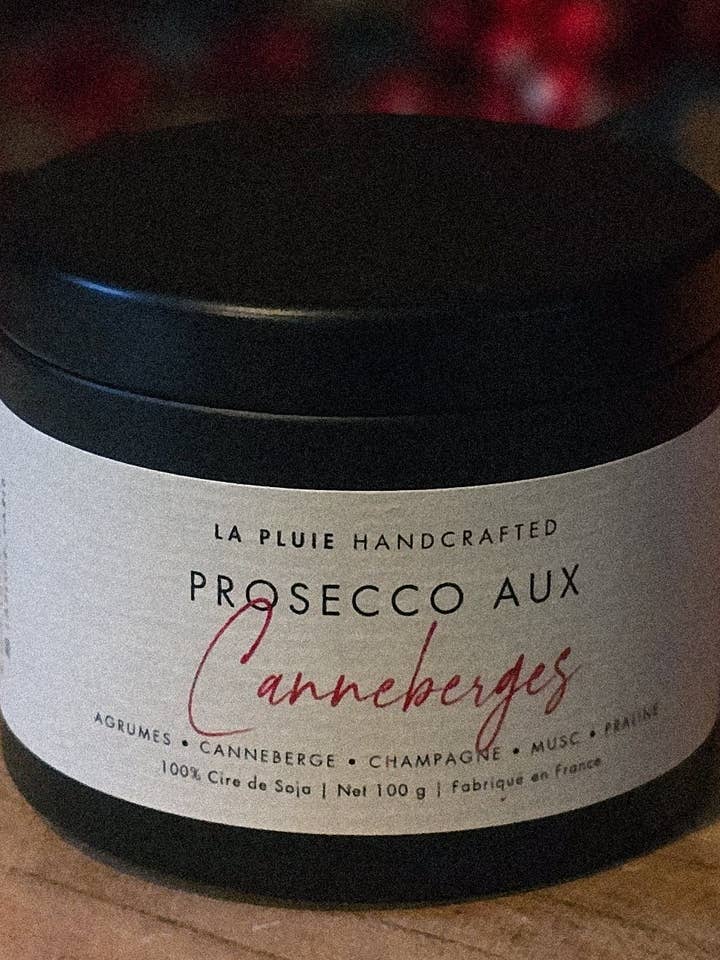 Cranberry-Prosecco für den Großhandel von La Pluie Handcrafted