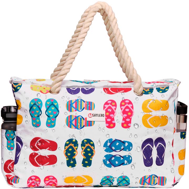 Beach Bag and Pool Bag | Waterproof | Flip Flops for wholesale on Faire