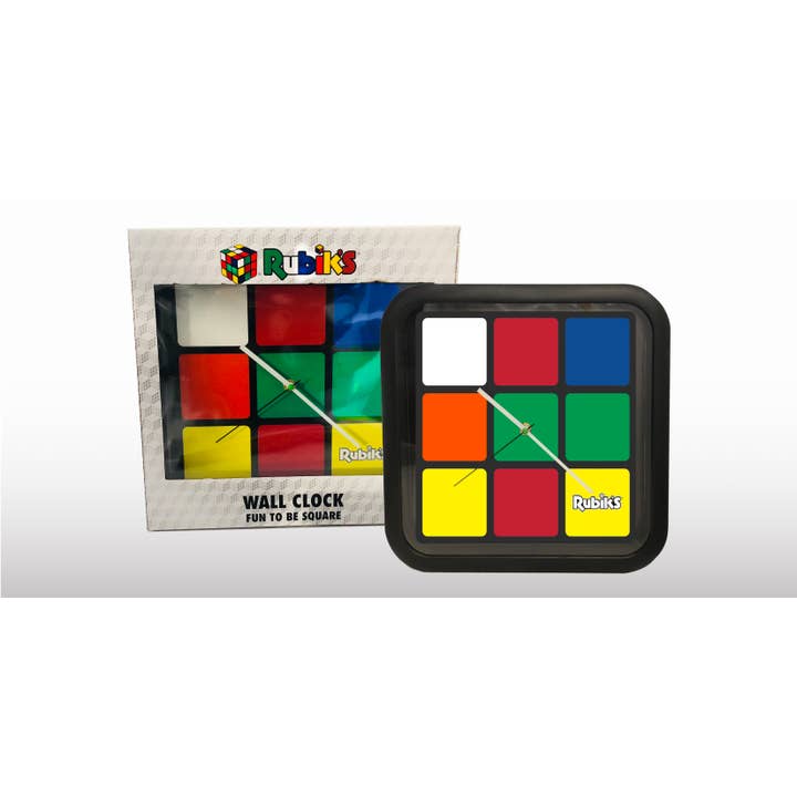 Rubiks 11" Wanduhr M1 - Spaß, quadratisch zu sein für den Großhandel von Brand Partners Group