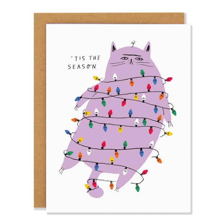 'Tis the Season - Greeting Card for wholesale by Badger & Burke