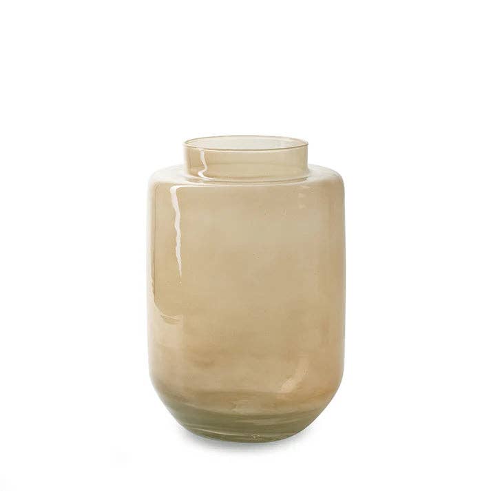 Growing Concepts - Wholesale Vase - Vaas 'melanie' beige h25 d17 cm